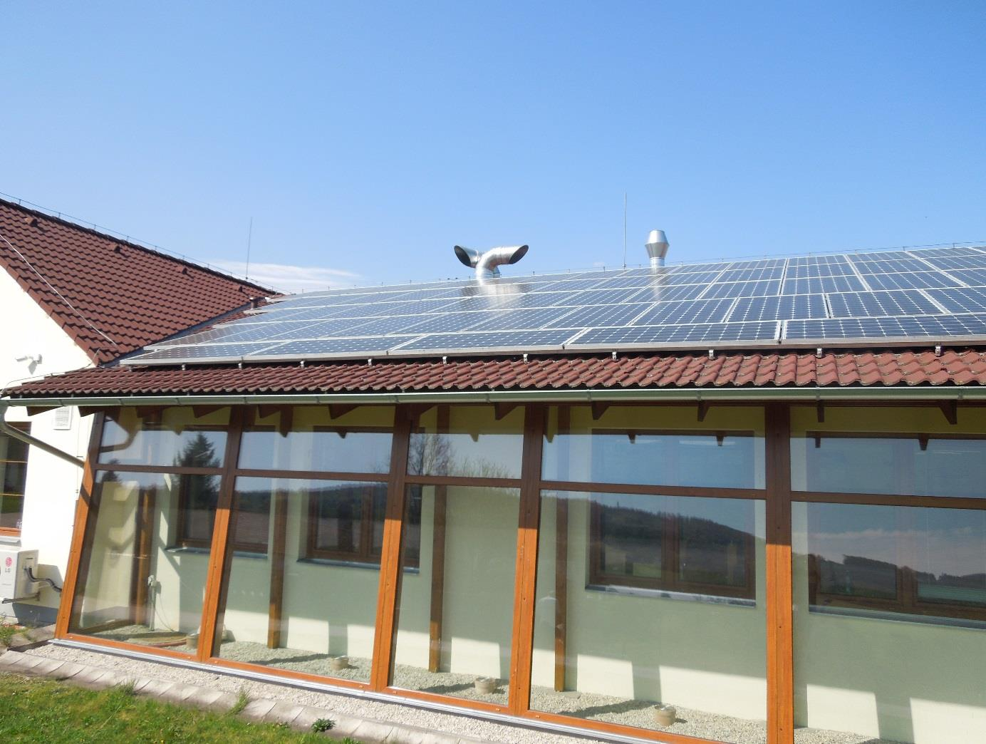 Obr. 14. Střecha pod termokamerou 1.