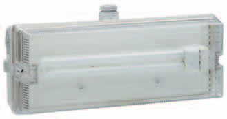 B65 núdzové svietidlá v krytí IP 65 B65 núdzové svietidlá v krytí IP 65 Rozmery (mm) 73 109 124 79 225 279 309 B65 6 a 11 W Ïiarivkové svietidlá na netrvalé a kombinované núdzové osvetlenie V súlade