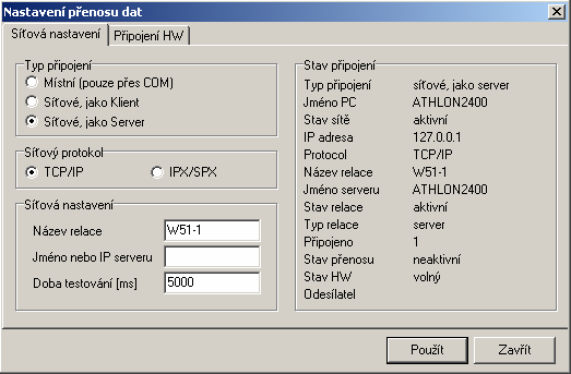 WinIDE51 - desktop 2.3.6 Menu Nastavení Slouží k celkovému nastavení všech vlastností programu, ukládá se do souboru a použije při příštím spuštění.