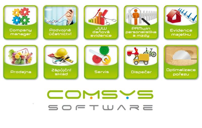 Kontaktní adresa: Comsys Software, Ing. Zdeněk Krejčí, Neklanova 18, 128 00 Praha 2 zdenek.