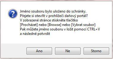 Elektronické podání Název souborů: Souhrnné hlášení DPHSHV.XML Přiznání k DPH DPHD3.XML Výpis z evidence pro daňové účely DPHEVD_D.XML, DPHEVD_P.