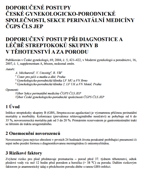 Příloha A Doporučený postup při diagnostice a