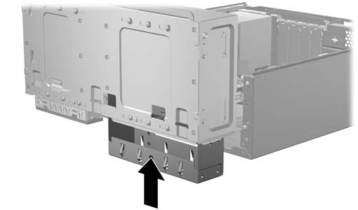 Bezpečnostní sada HP Chassis Security Kit Volitelná sada pro zabezpečení skříně HP Chassis Security Kit brání odmontování součástí počítače přes otevřenou pozici pro