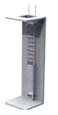 Chyby v navrhování ocelových žebříků ČSN 74 3282 Pevné kovové žebříky pro stavby Bezpečnostní koš; Vertikální