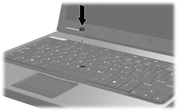 Ukazovací za ízení a klávesnice Práce se za ízením TouchPad Chcete-li přesunout kurzor, posouvejte prst po povrchu zařízení TouchPad ve směru, kterým chcete kurzor přesunout.