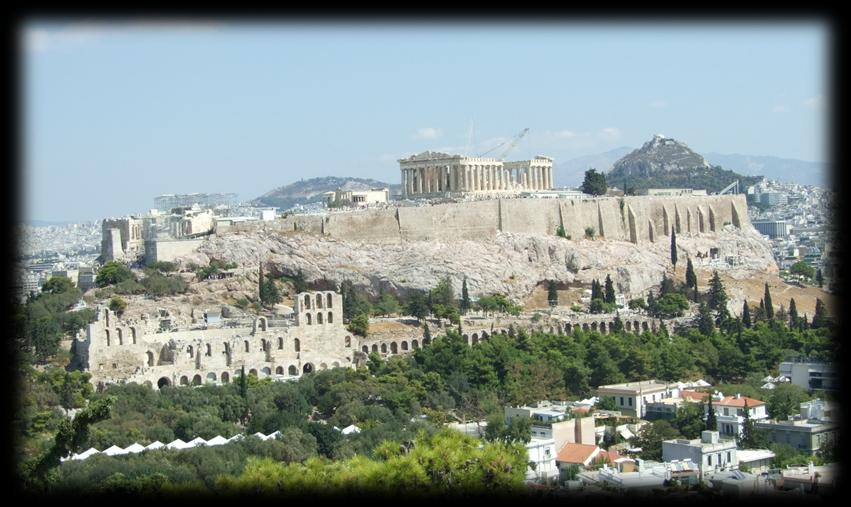 Apollonův chrám Korint Parthenon na Akropoli