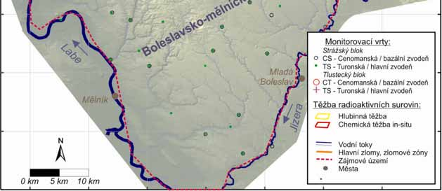 2.4. Hydrogeologické poměry území Z regionálně-hydrogeologického hlediska se zkoumaná oblast nachází při hranici dvou zvodněných systémů - boleslavsko-mělnického na jihovýchodě a benešovskoústeckého