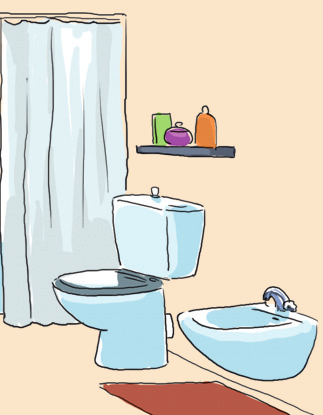 Siéntete como en tu propia casa! los calzoncillos las bragas el bañador trenýrky/slipy kalhotky plavky A ne že necháš válet boty uprostřed obýváku, zeptej se, kam s nimi: Dónde pongo los zapatos?