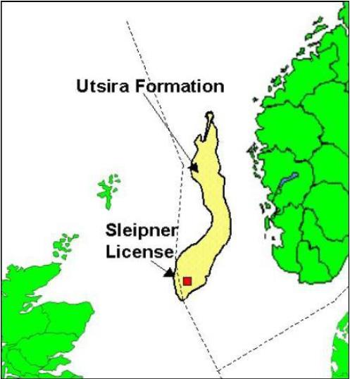 Projekt Sleipner 20 let ukládání CO 2 (od 1996)