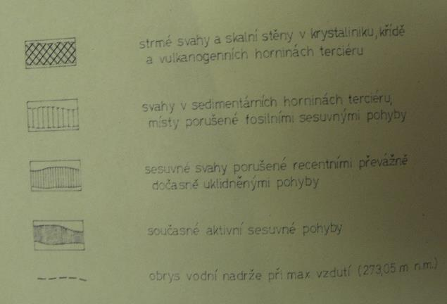 11 Současně tito autoři zpracovali podrobnou mapu sesuvů v území mezi Hořenicemi a Poláky, kterou jsme aktualizovali o současné sesuvy a připojili do současného stavu zastavění území.