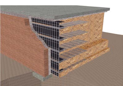 TensarTech RockWall Systémy TensarTech mohou vytvořit vzhled gravitační konstrukce z gabionů za zlomek nákladů využitím vyztužené zeminy.