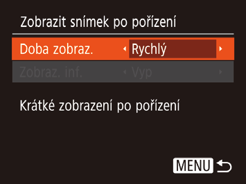 Ostatní nastavení Filmy Zobrazení mřížky Jako vodítko pro nastavení správné horizontální a vertikální orientace obrazu lze na monitoru zobrazit pomocnou mřížku.