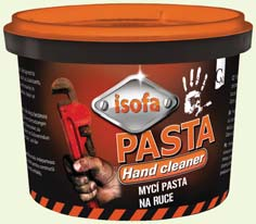 Mycí pasty Mycí pasta ISOFA Eco Je speciální mycí pasta na ruce, obsahující šetrná přírodní abraziva a oleje se schopností rychle odstranit nečistoty z Vašich rukou.