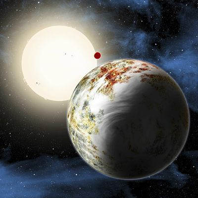 Megazemě Kepler-10c Průměr má 2,3x větší než Země, ale je 17x hmotnější!