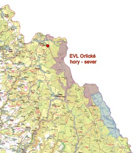 Nové lokality šikouška zeleného, nalezené v roce 2015 Lokality, prozkoumané v roce 2015, kde šikoušek zelený nalezen nebyl Dříve známé lokality, monitorované v roce 2015 Dříve nalezené lokality