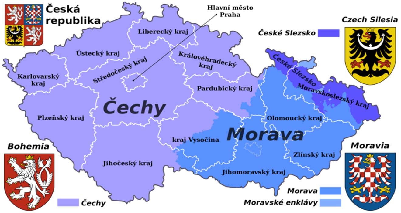 THE CZECH REPUBLIC is situated in the Central Europe occupies an area of 78 864 square kilometres has about 10 million inhabitants