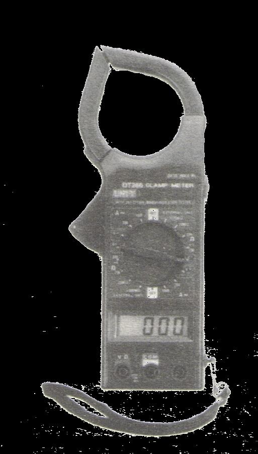 Klešťový ampérmetr MTP s rozevíratelným mag. obvodem (čelisti kleští) vodič se obemkne čelistmi primární vinutí na mag.