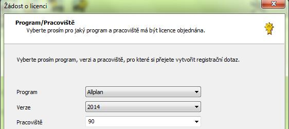 Instalace, základy Instalace 13 Tip: Kódy jsou obsaženy také v předběžném licenčním souboru (*_psd.nslock).