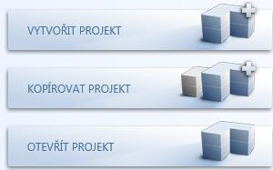 Instalace, základy Přehled o uživatelské ploše 19 Uvítací dialog V uvítacím dialogu jsou shrnuty funkce, které jsou často používány při spuštění Allplan.