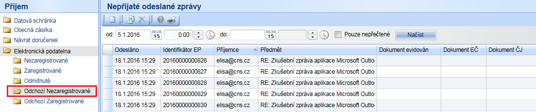 [41] Je povoleno ukládání AcceptanceTime jako Doručeno u dokumentu namísto DeliveryTime na příjmu datové zprávy (A/N) [42] Generování odpovědi dokumentu (0 = odpověď dostává stejné ČJ jako původní