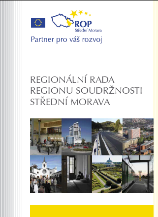 Dále byla vydána informativní brožura v nákladu 1 500 ks o Regionální radě regionu soudržnosti Střední Morava, jejíž