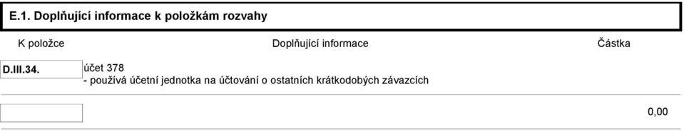 34. účet 378 - používá účetní jednotka na