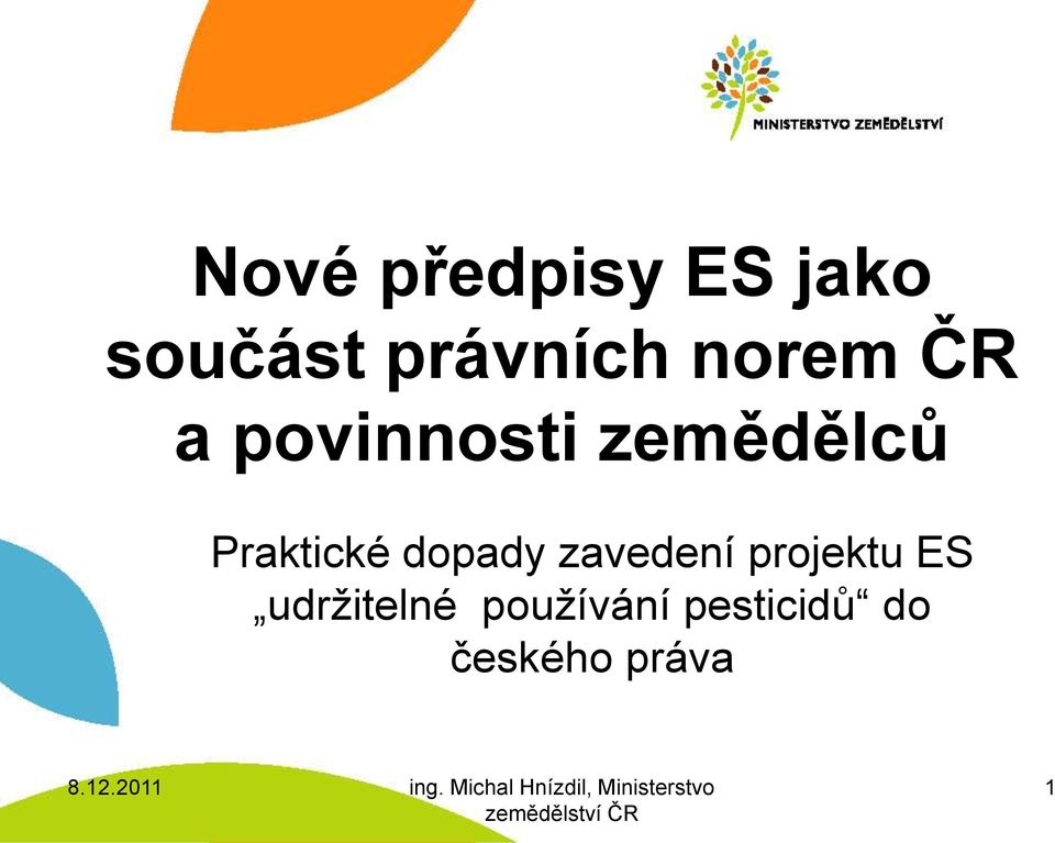 Praktické dopady zavedení projektu ES