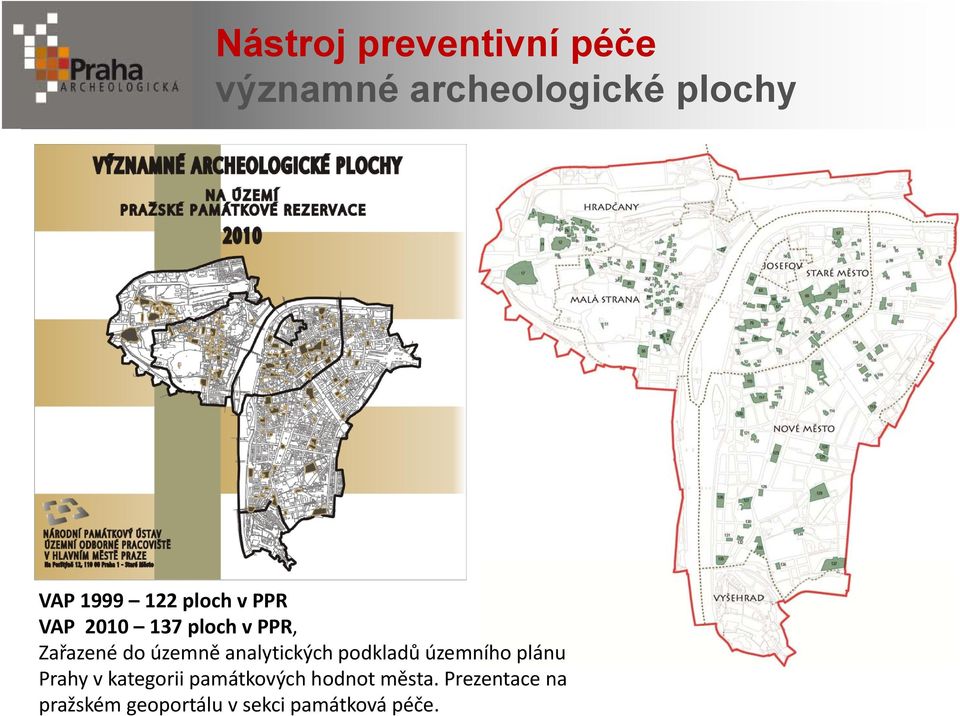 analytických podkladů územního plánu Prahy v kategorii