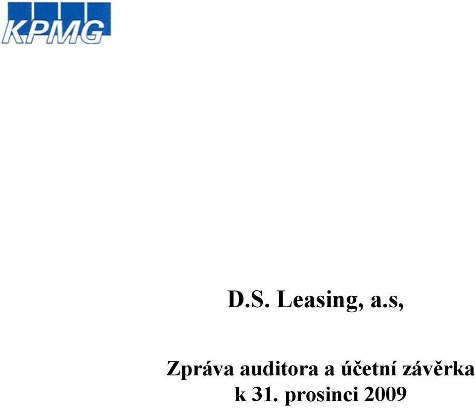 auditora a účetní