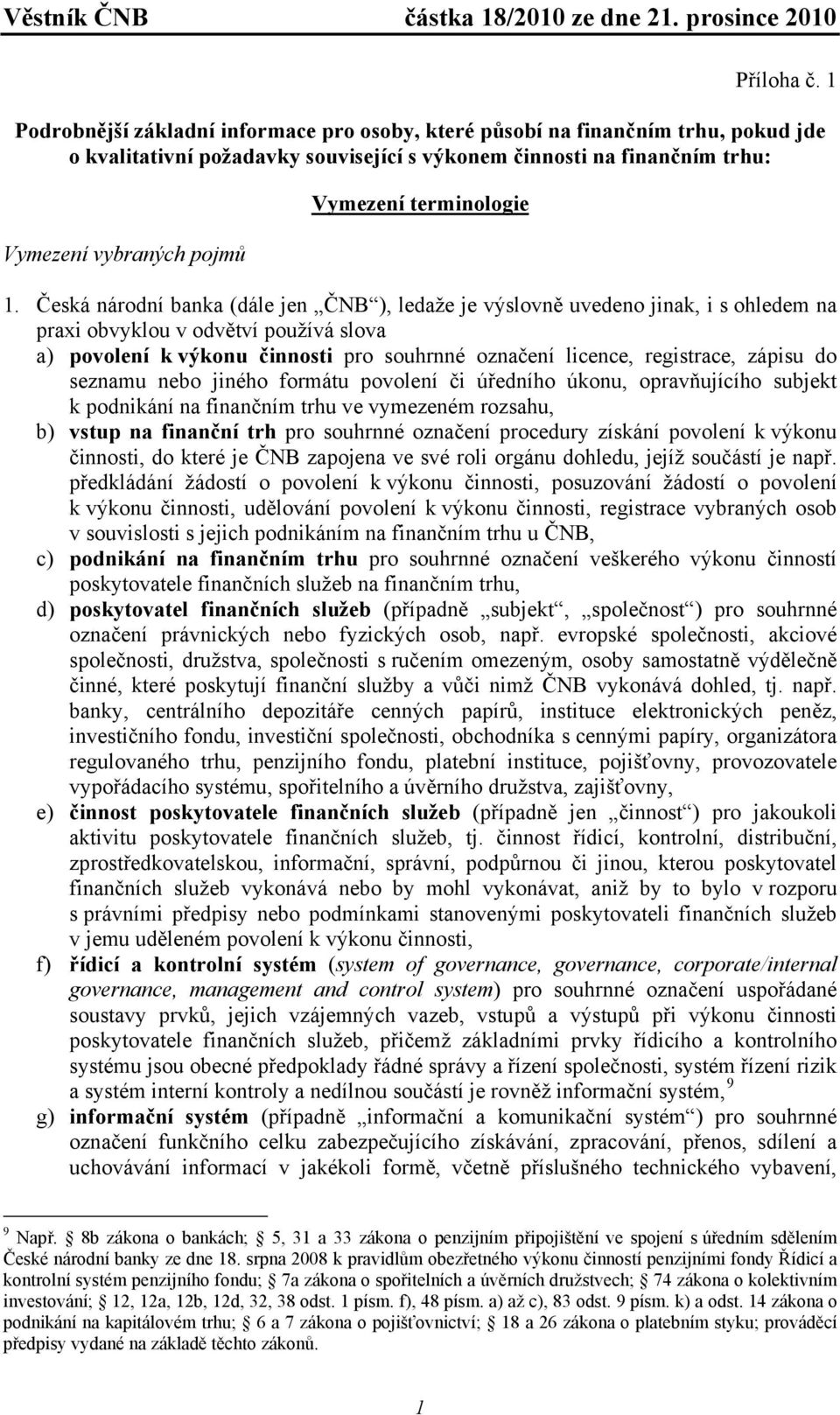 terminologie 1.