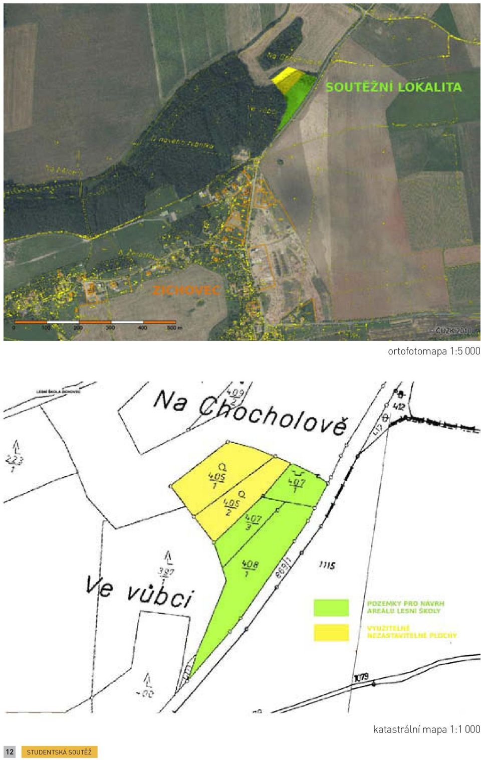 mapa 1:1 000 12