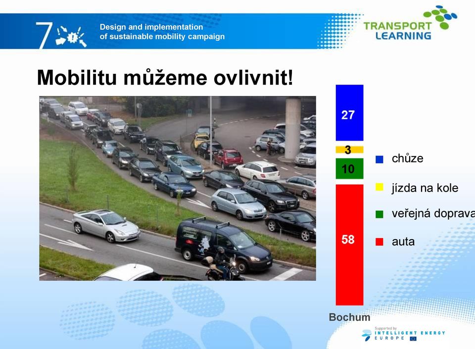 chůze jízda na