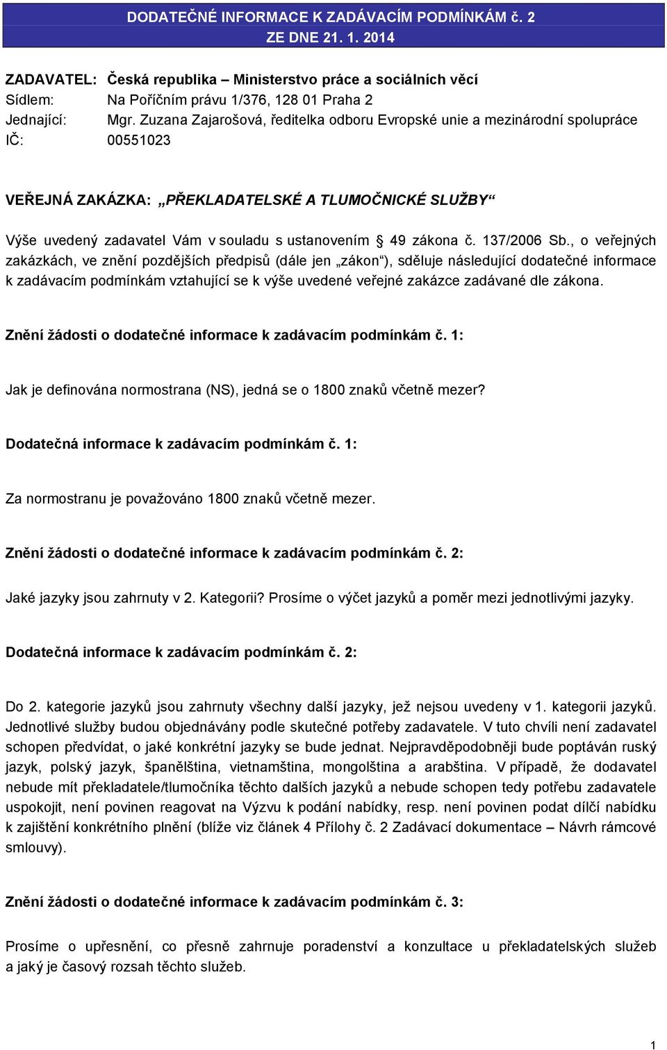 zákona č. 137/2006 Sb.