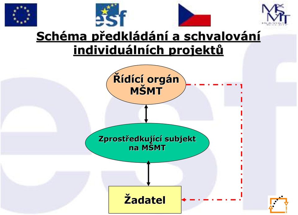 projektů Řídící orgán MŠMTMT