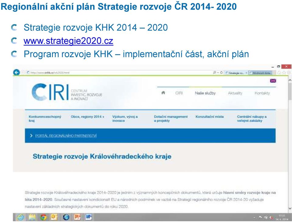 KHK 2014 2020 www.strategie2020.
