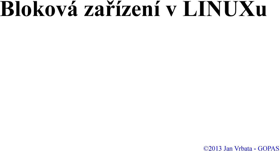 LINUXu 2013