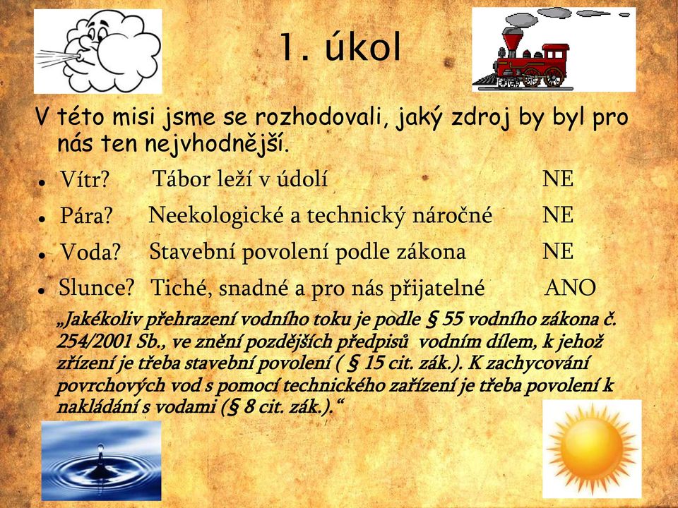 Jakékoliv přehrazení vodního toku je podle 55 vodního zákona č. 254/2001 Sb.