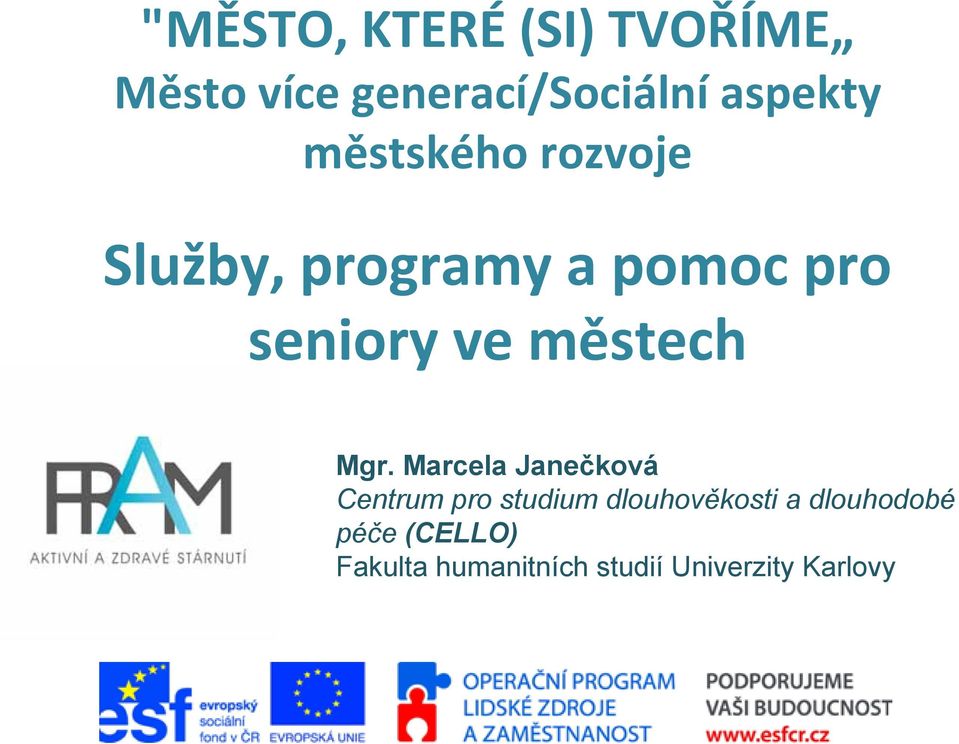 městech Mgr.