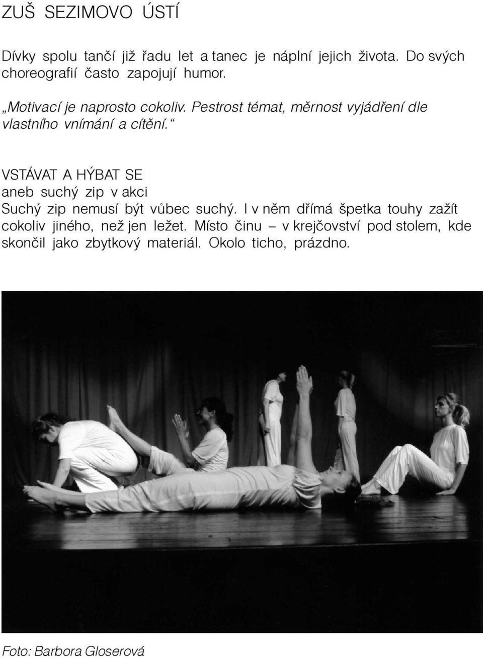 Pestrost témat, mìrnost vyjádøení dle vlastního vnímání a cítìní.