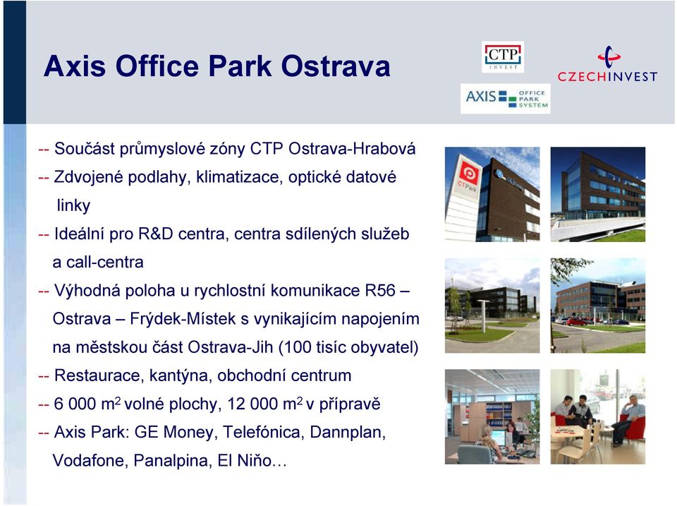 Frýdek-Místek s vynikajícím napojením na městskou část Ostrava-Jih (100 tisíc obyvatel) -- Restaurace, kantýna, obchodní