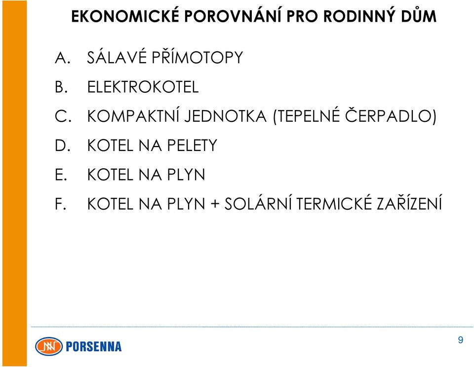 KOMPAKTNÍ JEDNOTKA (TEPELNÉ ČERPADLO) D.