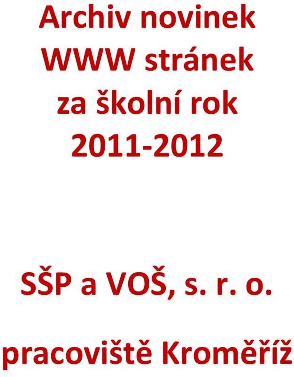 2011-2012 SŠP a VOŠ, s.