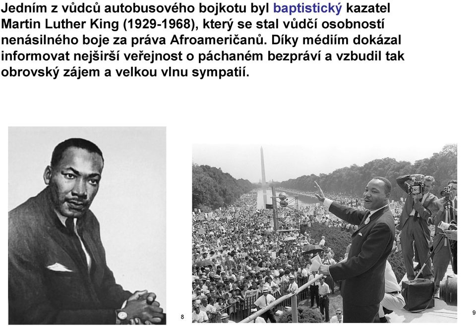 za práva Afroameričanů.