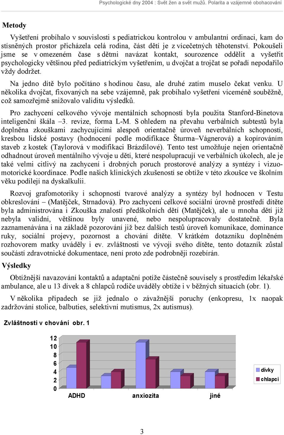 Na jedno dítě bylo počítáno s hodinou času, ale druhé zatím muselo čekat venku.