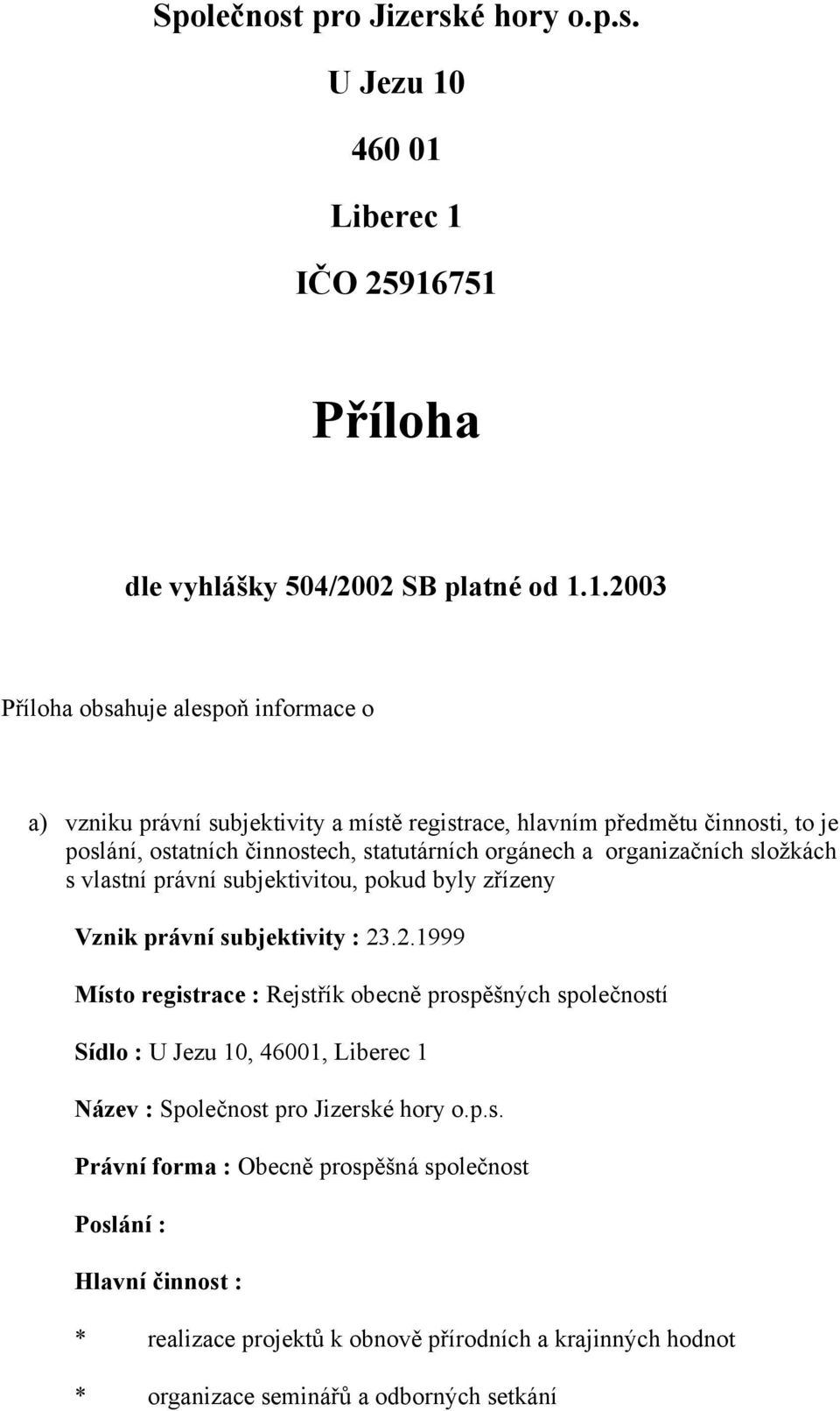 Liberec 1 