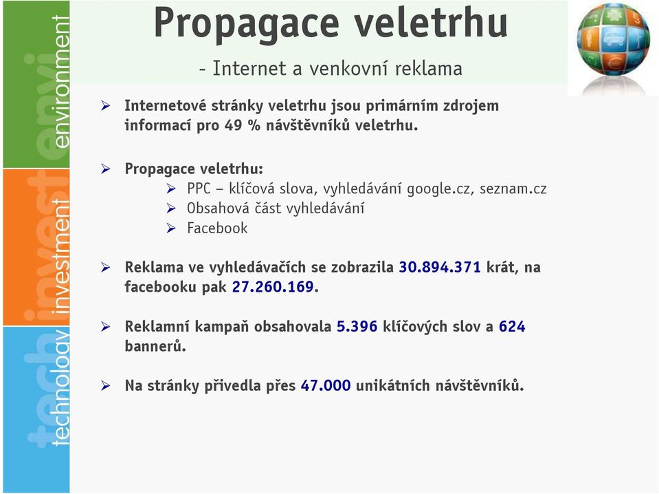 cz Obsahová část vyhledávání Facebook Reklama ve vyhledávačích se zobrazila 30.894.371 krát, na facebooku pak 27.