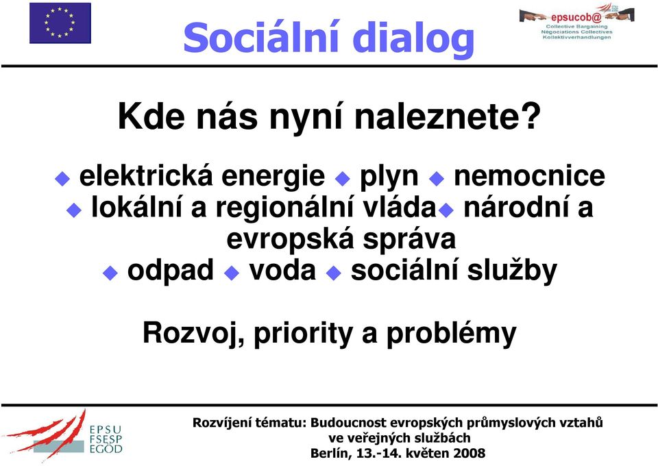 a regionální vláda národní a evropská