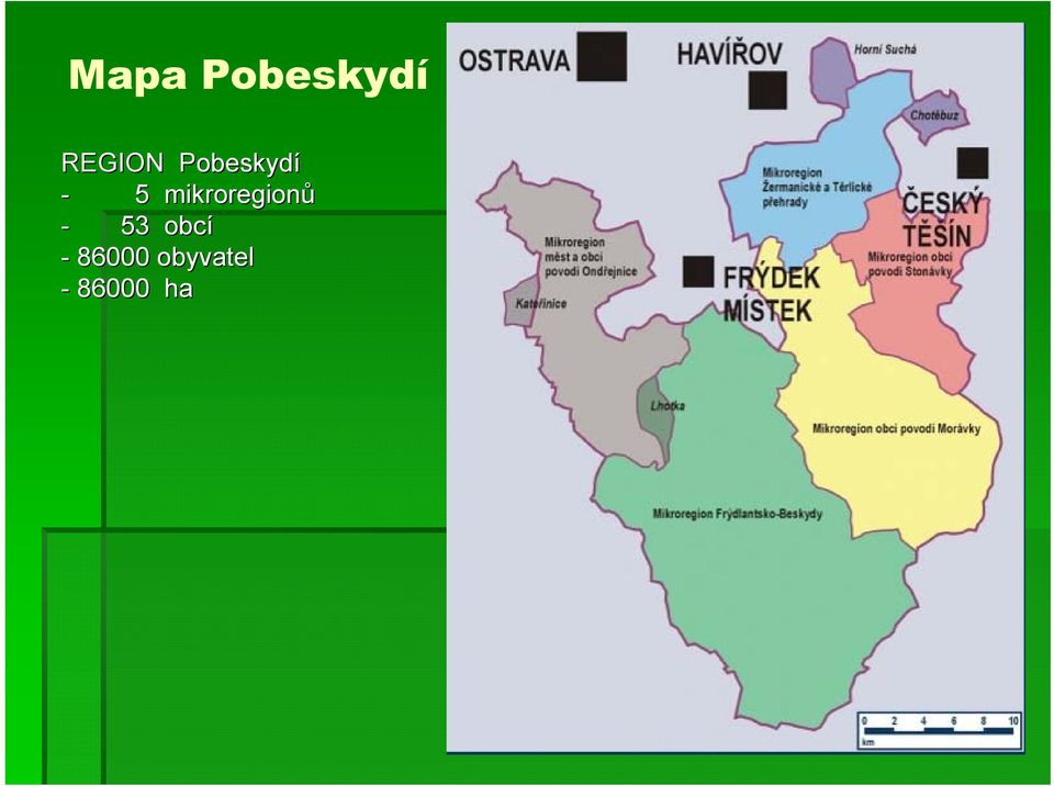 mikroregionů - 53