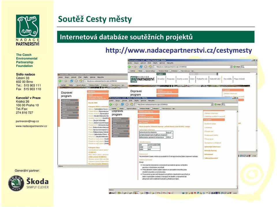soutěžních