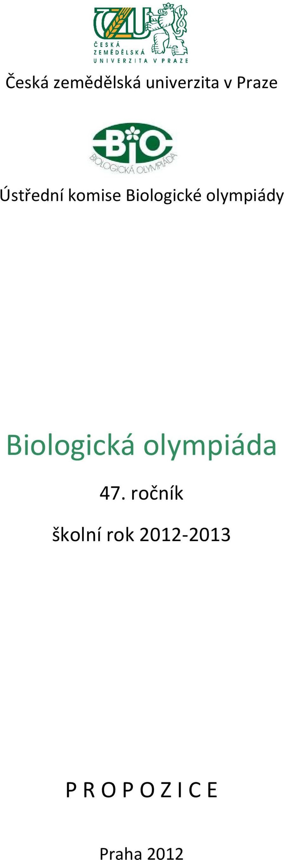 Biologická olympiáda 47.